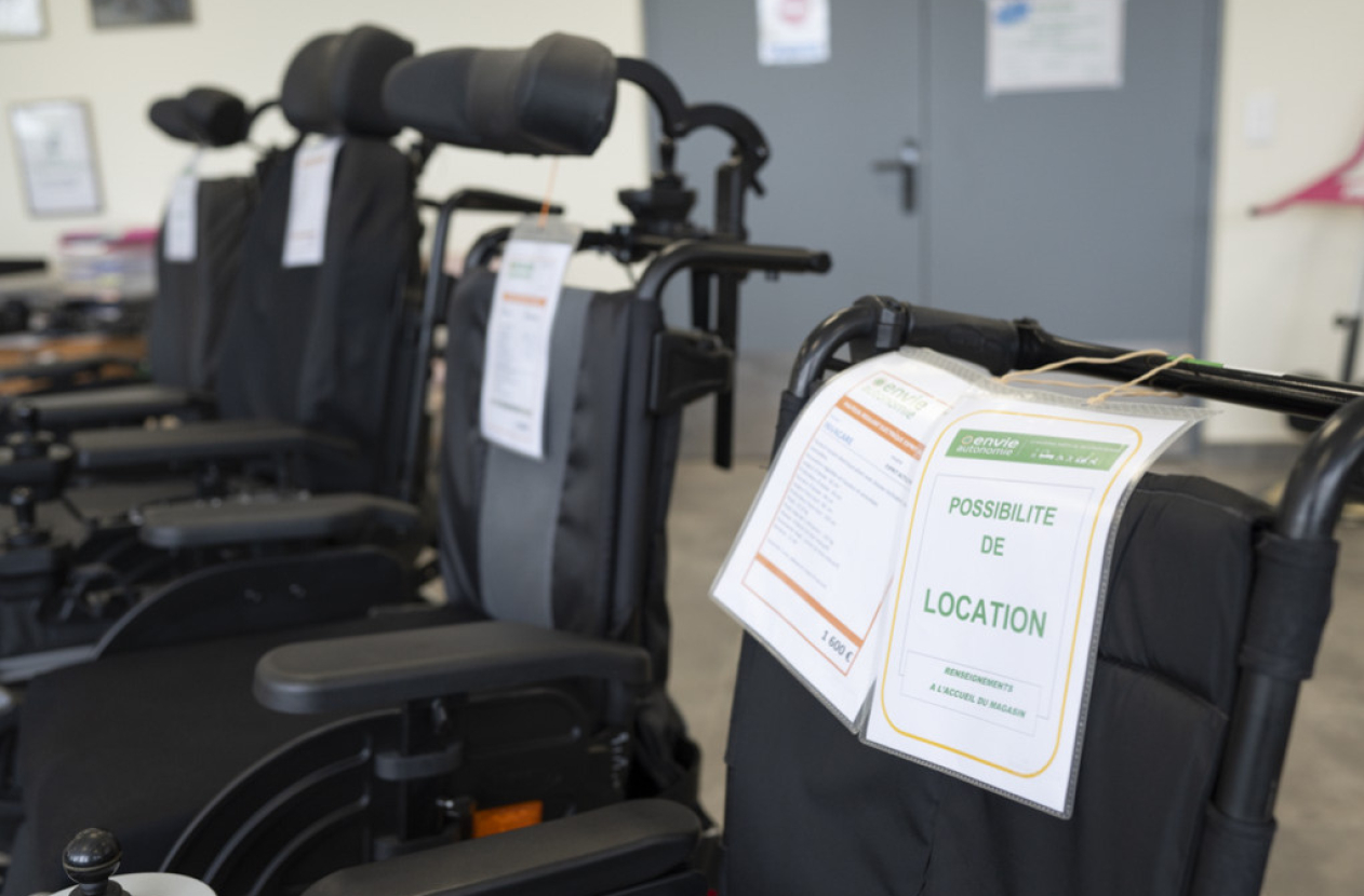 France Info : ils ont la solution, fauteuil roulants d'occasion